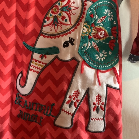 Counting daises girls dress elephant size 6 - Picture 2 of 6